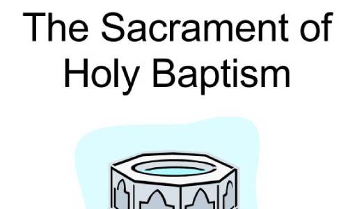 logo for holy baptism at CRLC